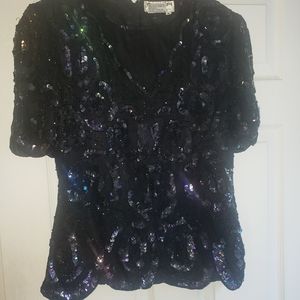 Vintage Scala silk blouse